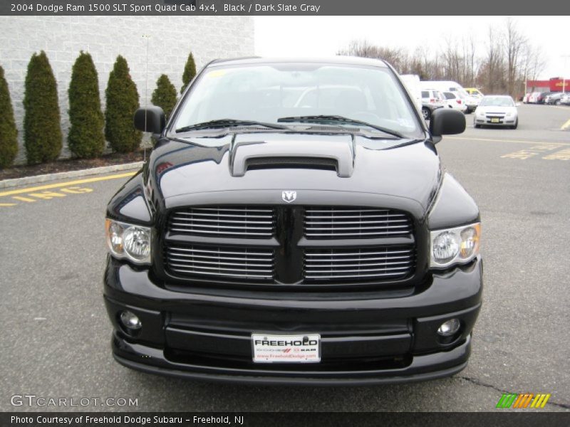 Black / Dark Slate Gray 2004 Dodge Ram 1500 SLT Sport Quad Cab 4x4