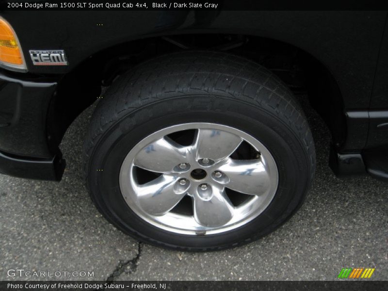 Black / Dark Slate Gray 2004 Dodge Ram 1500 SLT Sport Quad Cab 4x4