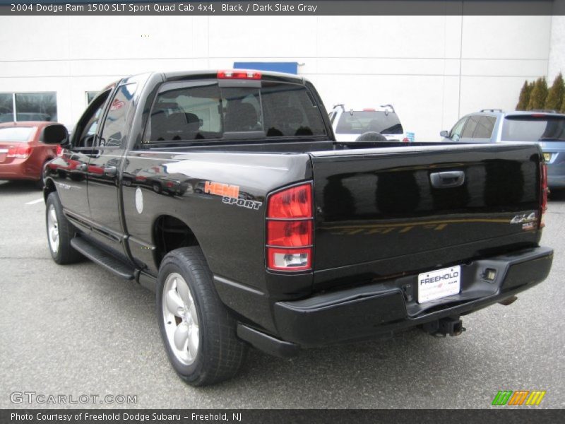 Black / Dark Slate Gray 2004 Dodge Ram 1500 SLT Sport Quad Cab 4x4