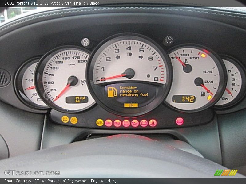  2002 911 GT2 GT2 Gauges