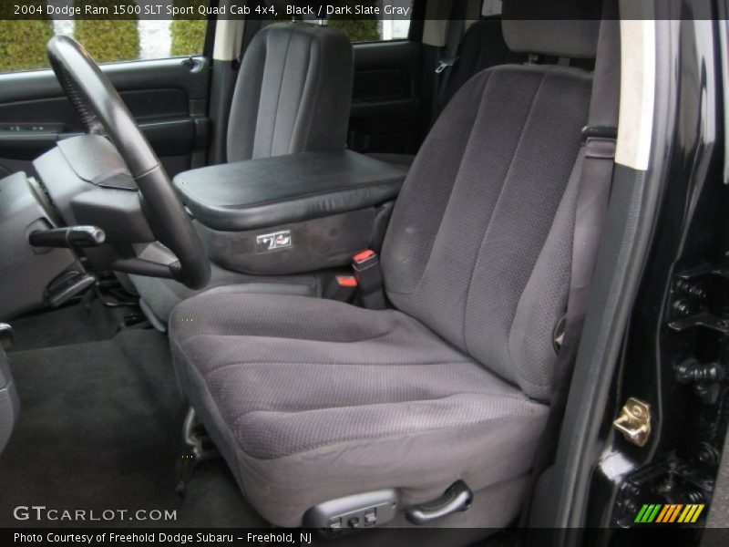 Black / Dark Slate Gray 2004 Dodge Ram 1500 SLT Sport Quad Cab 4x4