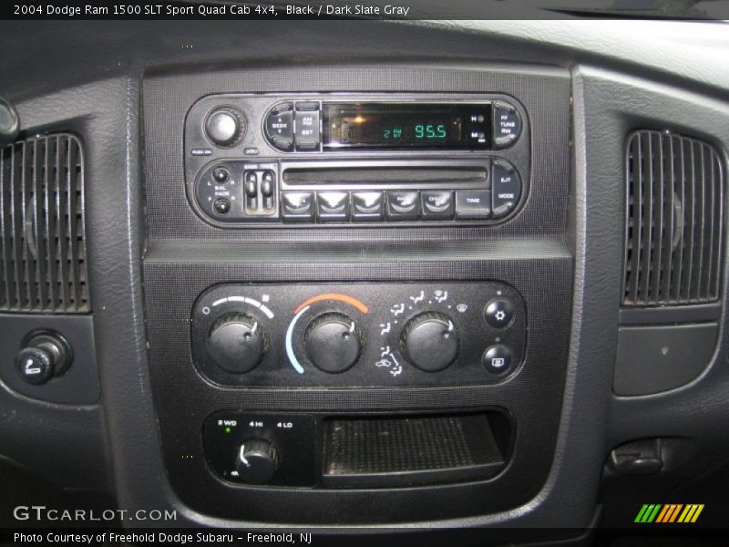 Black / Dark Slate Gray 2004 Dodge Ram 1500 SLT Sport Quad Cab 4x4