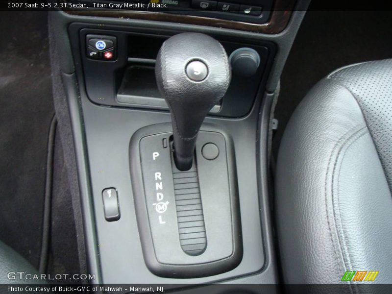 Titan Gray Metallic / Black 2007 Saab 9-5 2.3T Sedan