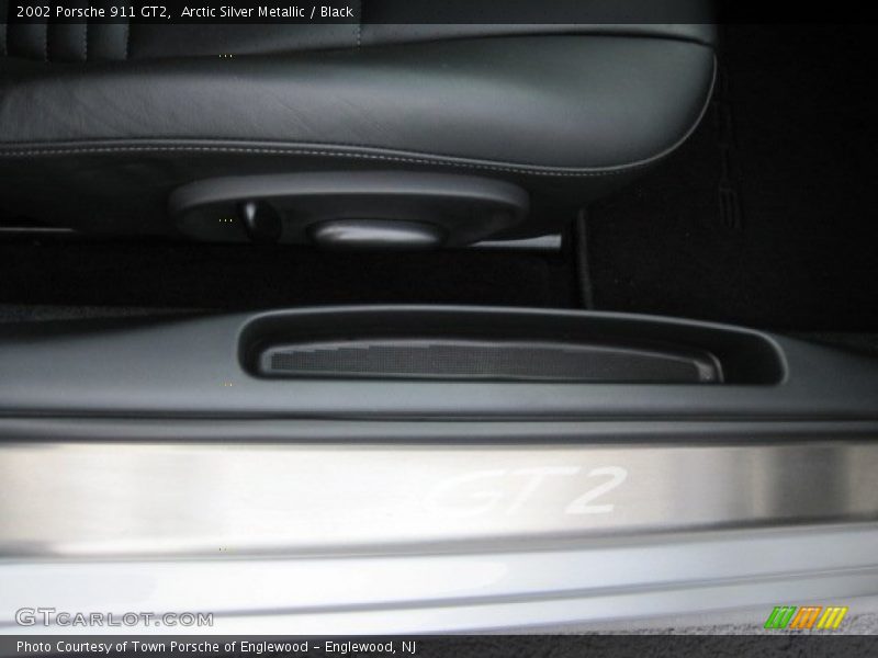 Arctic Silver Metallic / Black 2002 Porsche 911 GT2