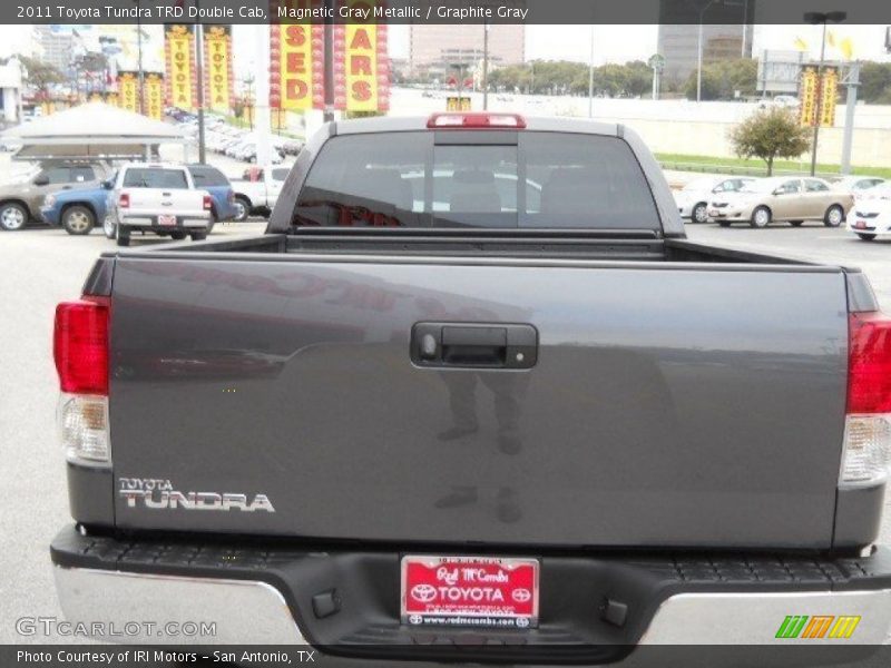 Magnetic Gray Metallic / Graphite Gray 2011 Toyota Tundra TRD Double Cab