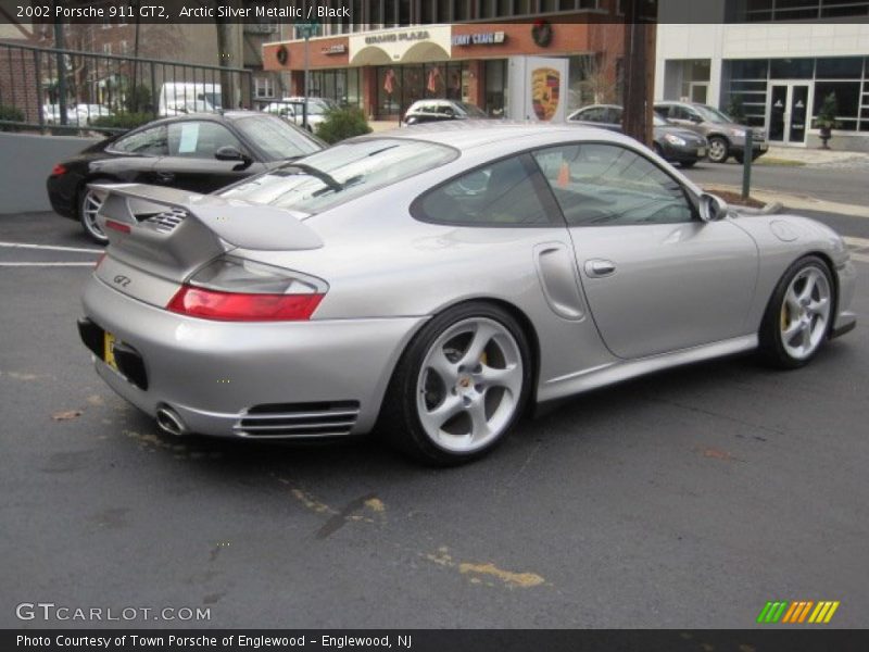 Arctic Silver Metallic / Black 2002 Porsche 911 GT2