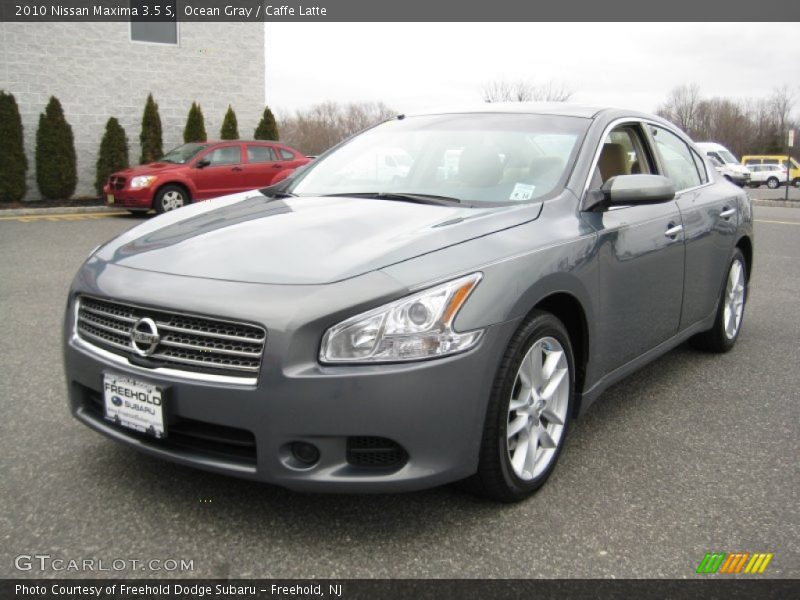 Ocean Gray / Caffe Latte 2010 Nissan Maxima 3.5 S