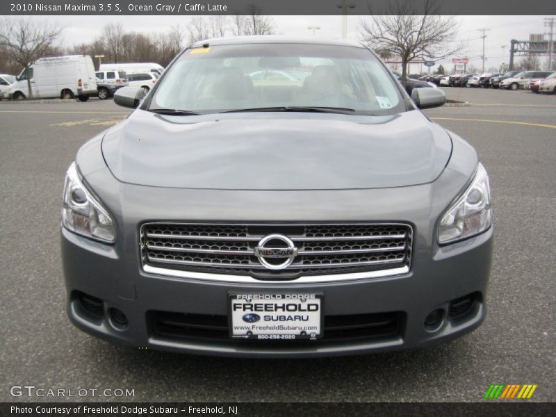 Ocean Gray / Caffe Latte 2010 Nissan Maxima 3.5 S