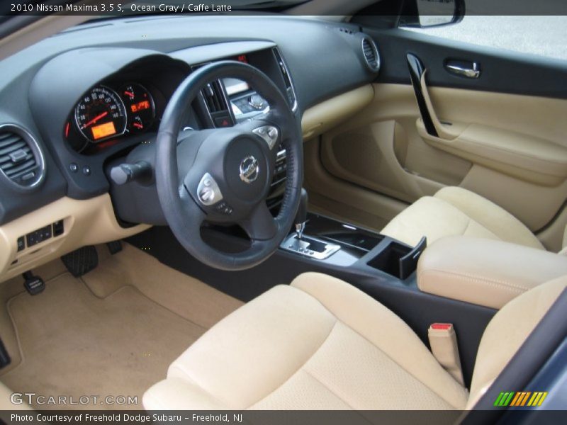 Ocean Gray / Caffe Latte 2010 Nissan Maxima 3.5 S