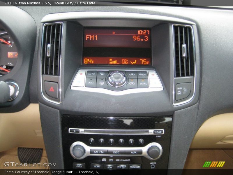 Ocean Gray / Caffe Latte 2010 Nissan Maxima 3.5 S