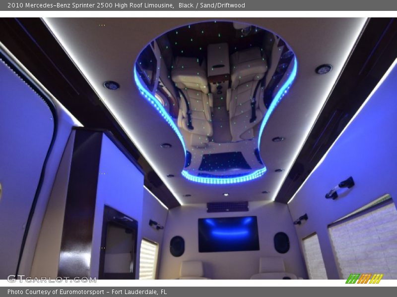  2010 Sprinter 2500 High Roof Limousine Sand/Driftwood Interior