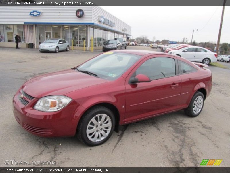 Sport Red / Ebony 2009 Chevrolet Cobalt LT Coupe
