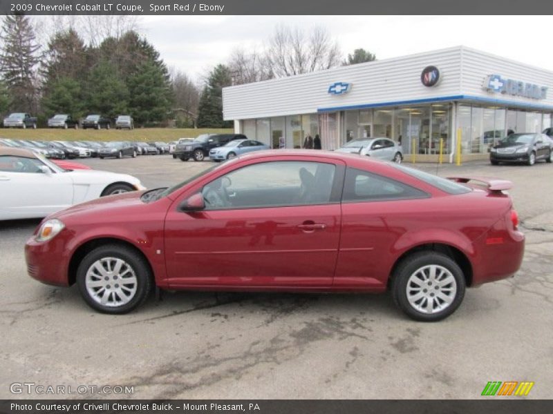 Sport Red / Ebony 2009 Chevrolet Cobalt LT Coupe