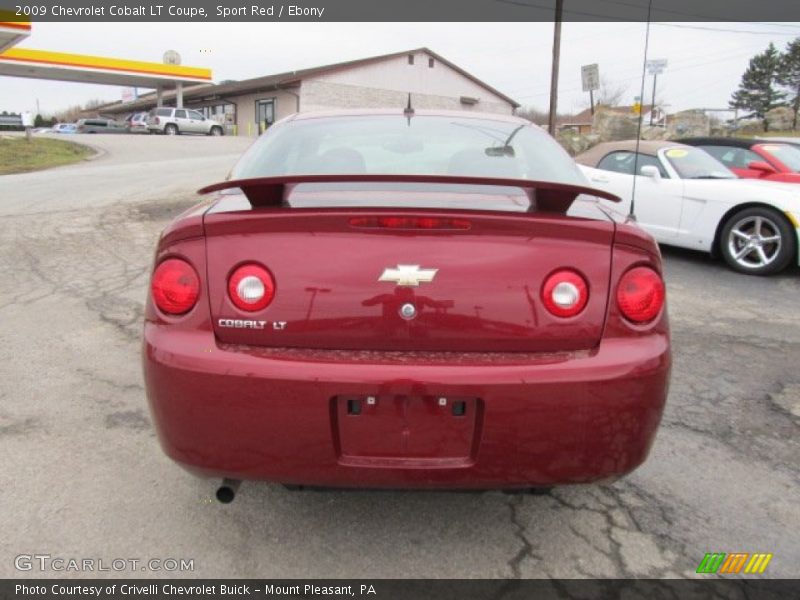 Sport Red / Ebony 2009 Chevrolet Cobalt LT Coupe