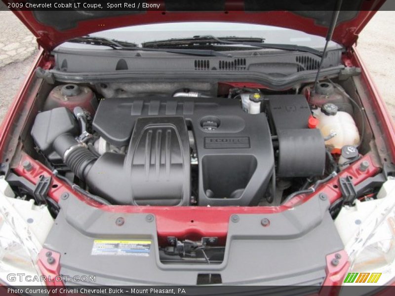  2009 Cobalt LT Coupe Engine - 2.2 Liter DOHC 16-Valve VVT Ecotec 4 Cylinder