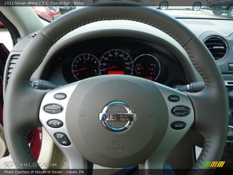 Tuscan Sun / Blond 2011 Nissan Altima 2.5 S