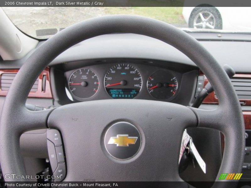 Dark Silver Metallic / Gray 2006 Chevrolet Impala LT