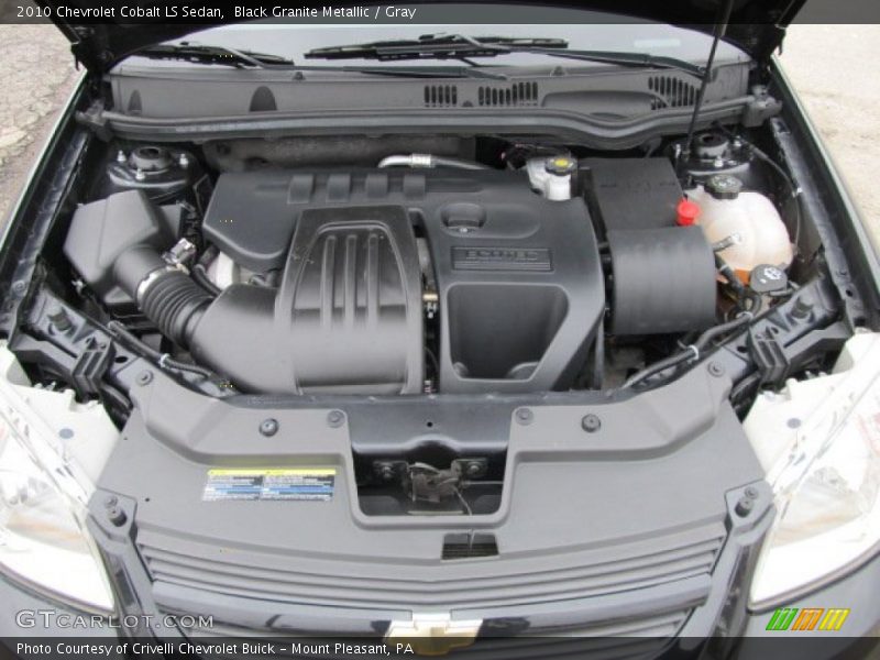 Black Granite Metallic / Gray 2010 Chevrolet Cobalt LS Sedan