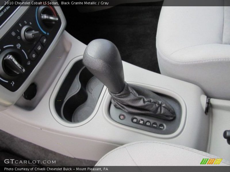 Black Granite Metallic / Gray 2010 Chevrolet Cobalt LS Sedan