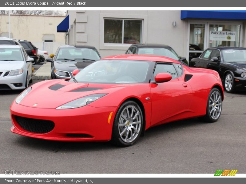 Front 3/4 View of 2011 Evora Coupe