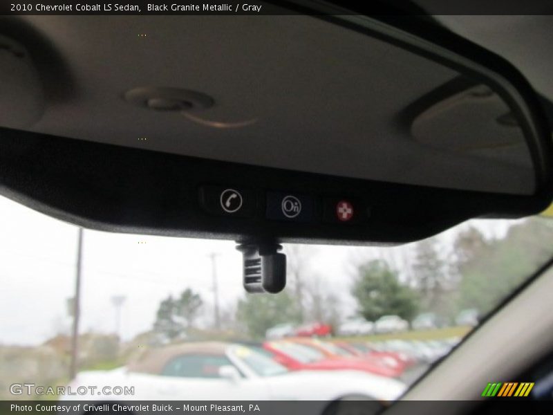 Black Granite Metallic / Gray 2010 Chevrolet Cobalt LS Sedan