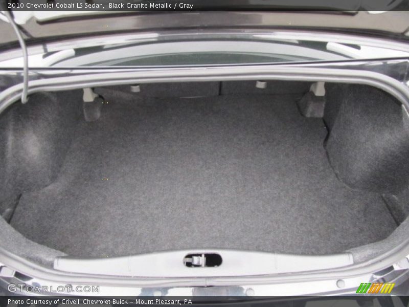  2010 Cobalt LS Sedan Trunk