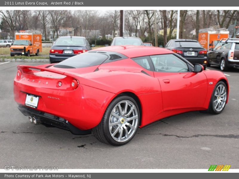  2011 Evora Coupe Ardent Red