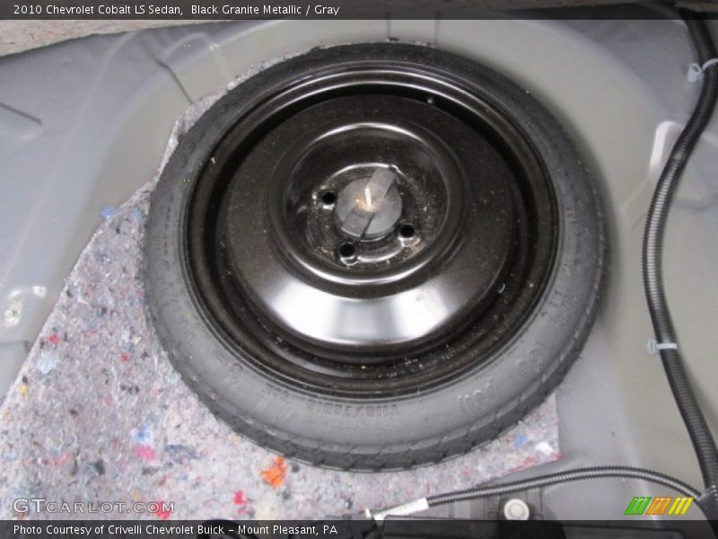 Black Granite Metallic / Gray 2010 Chevrolet Cobalt LS Sedan