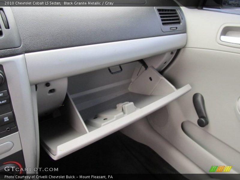 Black Granite Metallic / Gray 2010 Chevrolet Cobalt LS Sedan