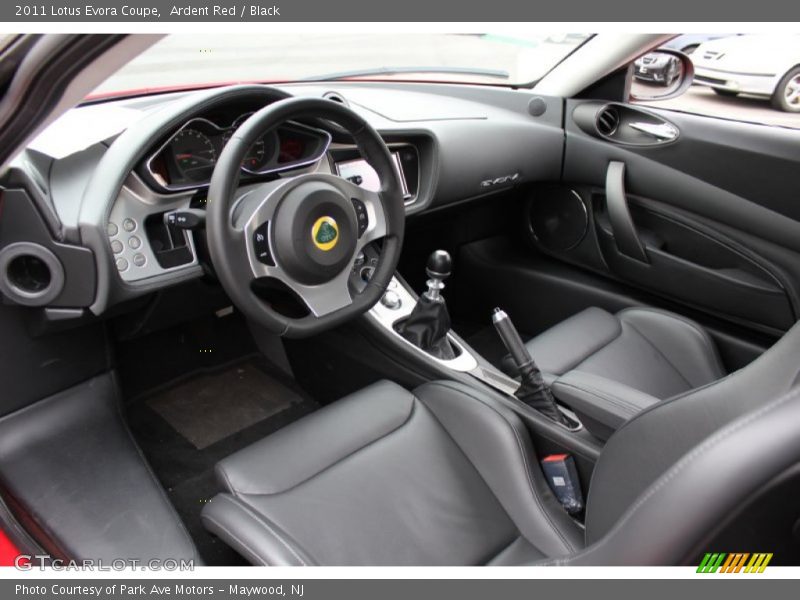  2011 Evora Coupe Black Interior