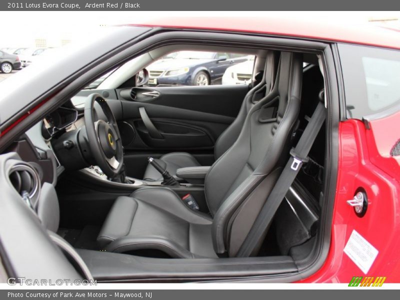 Front Seat of 2011 Evora Coupe