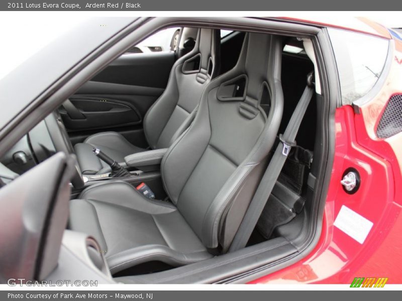  2011 Evora Coupe Black Interior