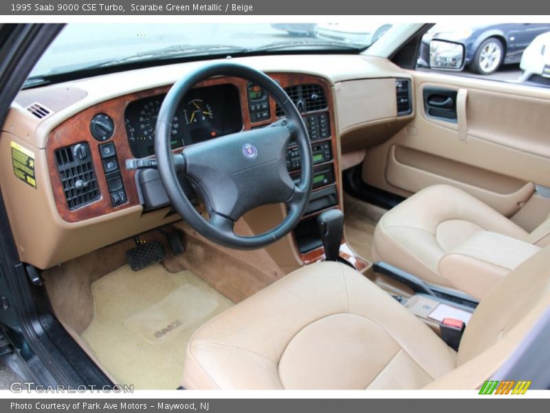  1995 9000 CSE Turbo Beige Interior