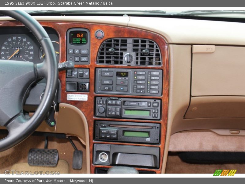 Controls of 1995 9000 CSE Turbo