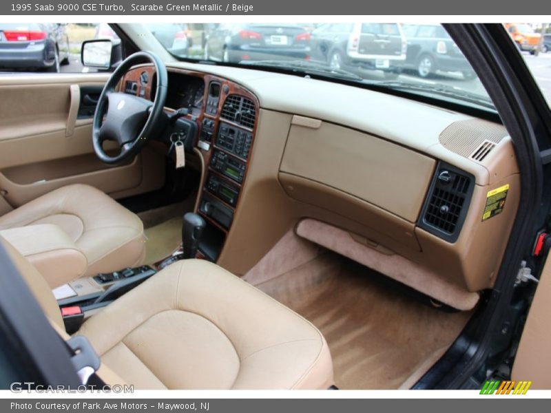 Dashboard of 1995 9000 CSE Turbo