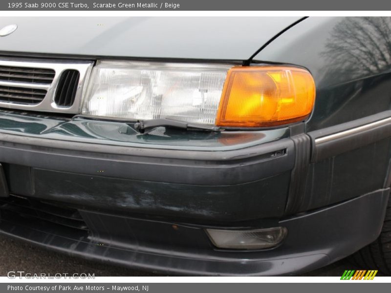 Scarabe Green Metallic / Beige 1995 Saab 9000 CSE Turbo