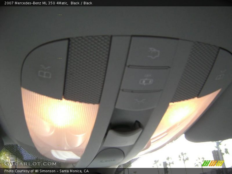 Black / Black 2007 Mercedes-Benz ML 350 4Matic
