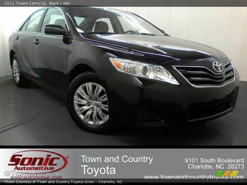 Black / Ash 2011 Toyota Camry LE