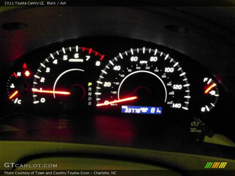 Black / Ash 2011 Toyota Camry LE
