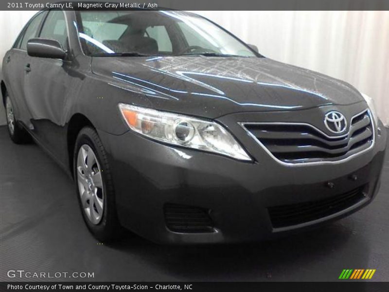 Magnetic Gray Metallic / Ash 2011 Toyota Camry LE