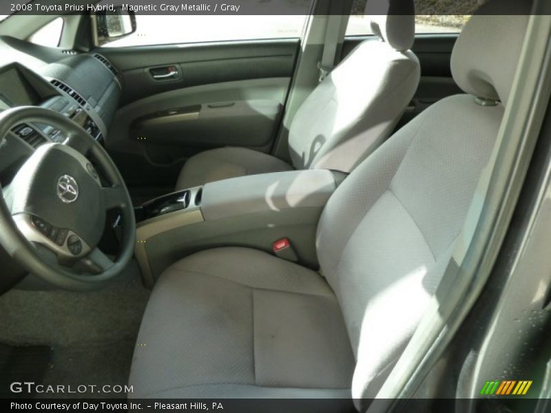 Magnetic Gray Metallic / Gray 2008 Toyota Prius Hybrid