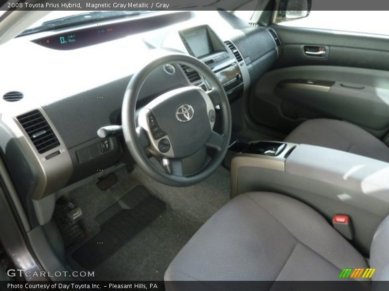 Magnetic Gray Metallic / Gray 2008 Toyota Prius Hybrid