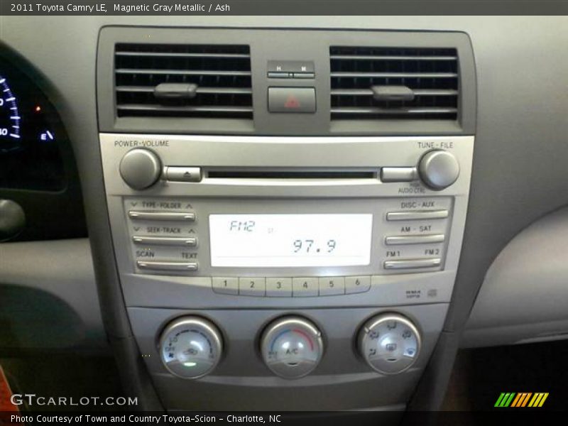 Magnetic Gray Metallic / Ash 2011 Toyota Camry LE