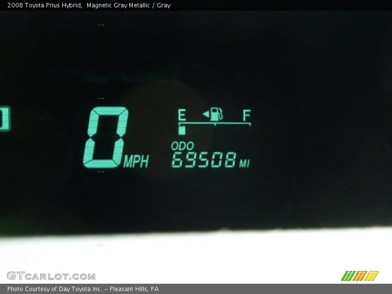 Magnetic Gray Metallic / Gray 2008 Toyota Prius Hybrid