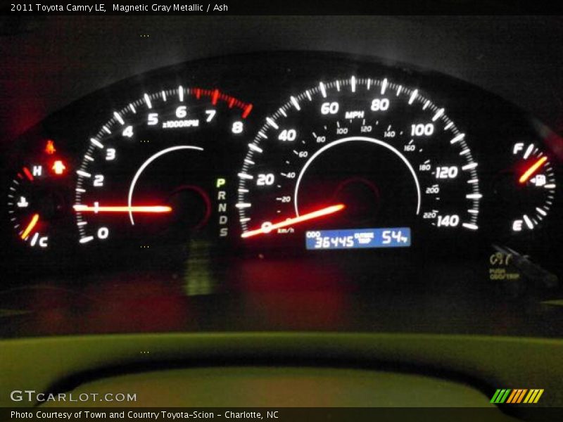 Magnetic Gray Metallic / Ash 2011 Toyota Camry LE