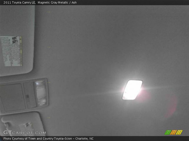 Magnetic Gray Metallic / Ash 2011 Toyota Camry LE