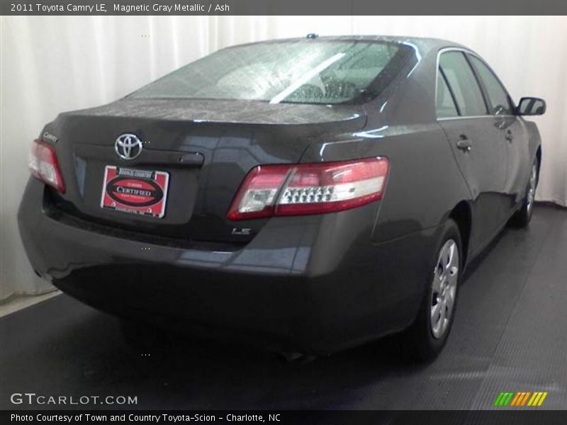 Magnetic Gray Metallic / Ash 2011 Toyota Camry LE