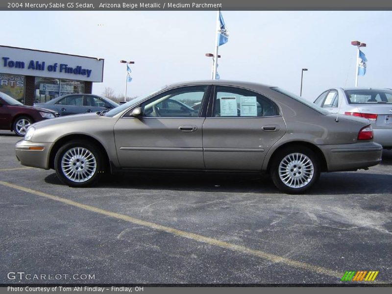 Arizona Beige Metallic / Medium Parchment 2004 Mercury Sable GS Sedan