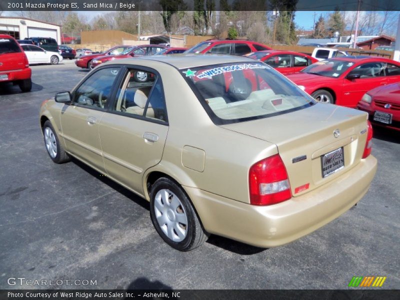 Sand Mica / Beige 2001 Mazda Protege ES