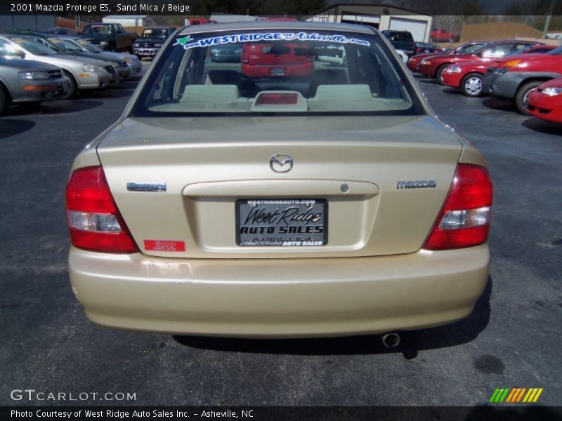 Sand Mica / Beige 2001 Mazda Protege ES